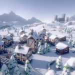 Screenshot #4 - Lowpoly Style Winter Environment