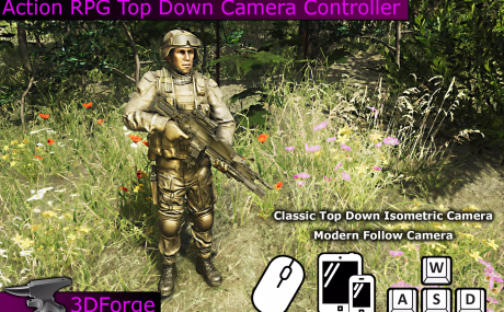 Action RPG Top Down Camera Controller