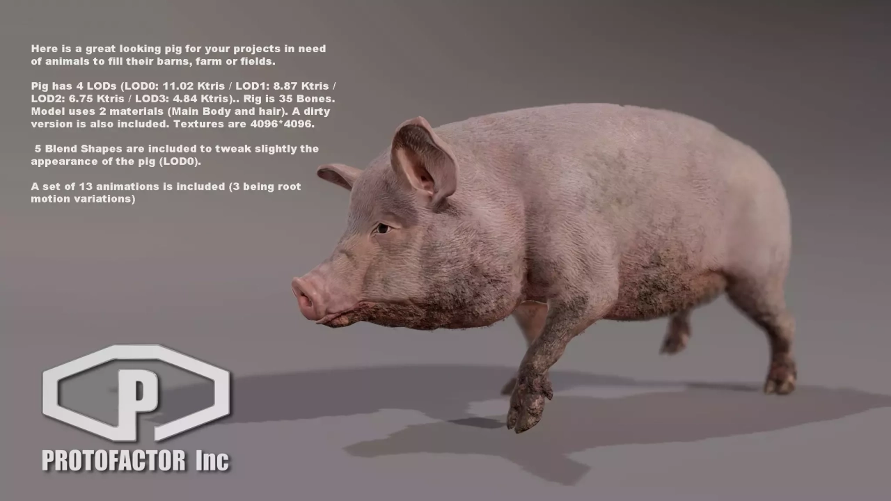 Screenshot #4 - FARM ANIMALS PACK
