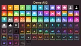 Screenshot #2 - 6000+ Flat Buttons Icons Pack