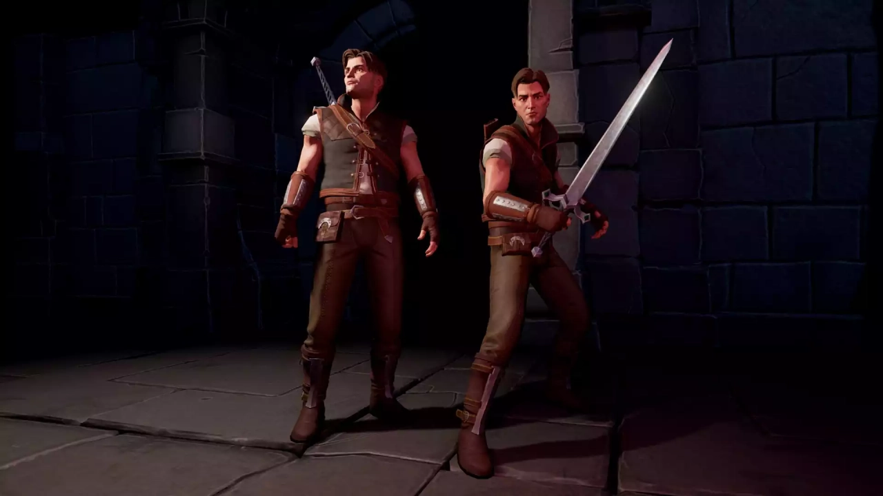 Screenshot #1 - Swordsman Character