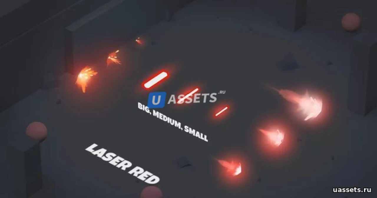 Screenshot #3 - Stylized Projectile Pack 1