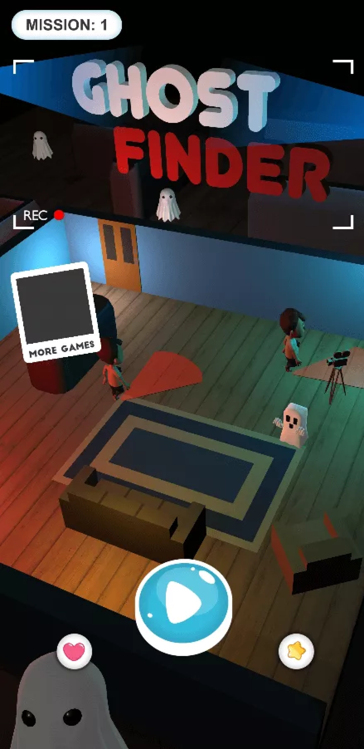 Screenshot #1 - GHOST HUNTER | HYPERCASUAL GAME