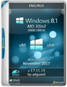 Windows 8.1 with Update [9600.18856] (x86-x64) AIO [32in2]