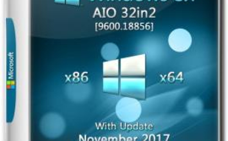 Windows 8.1 with Update [9600.18856] (x86-x64) AIO [32in2]