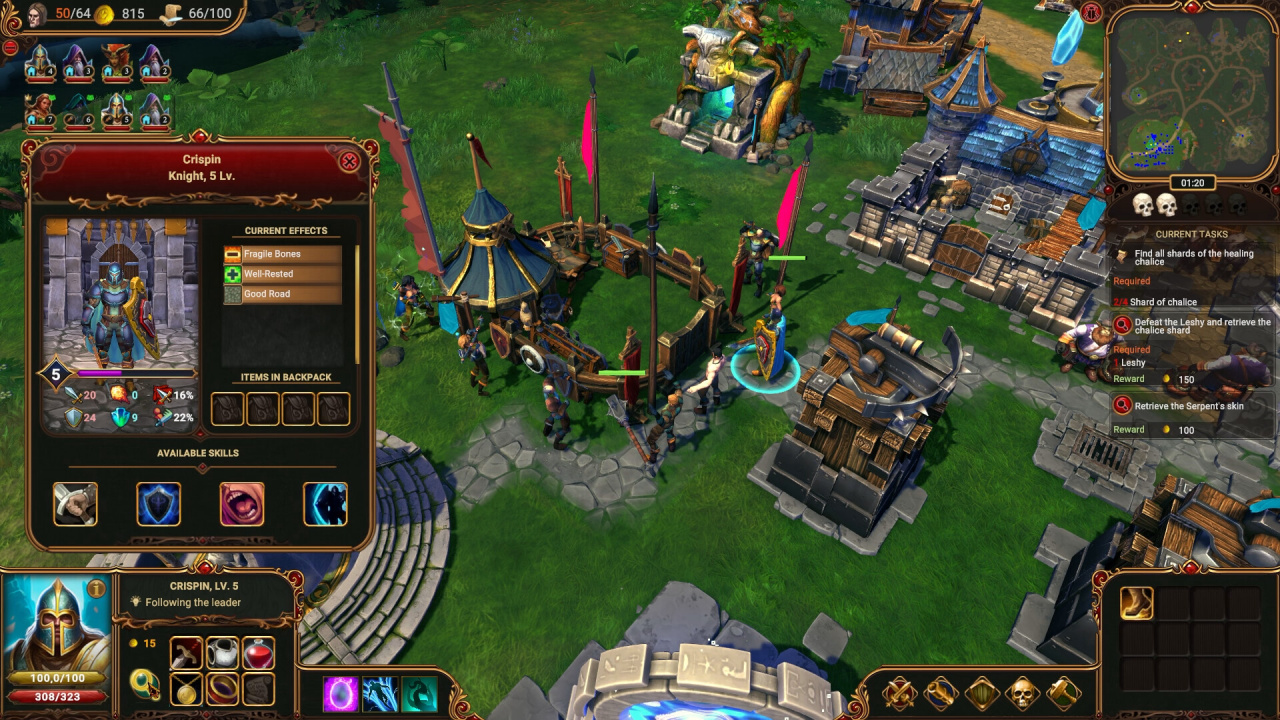 Screenshot #5 - Lessaria: Fantasy Kingdom Sim