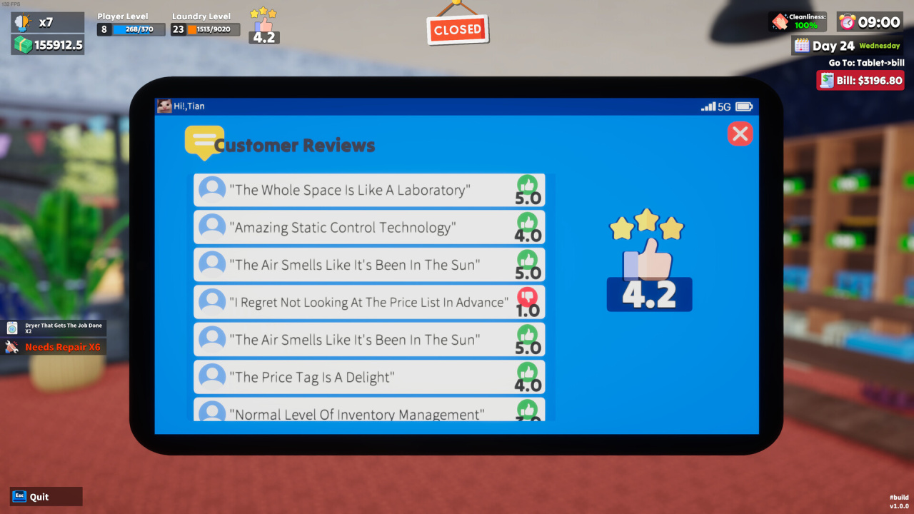 Screenshot #5 - Laundry and Supermarket Simulator