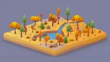 Screenshot #3 - Low Poly Autumn Locations Pack