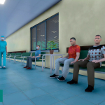 Screenshot #1 - Hospital - modular building, props and characters