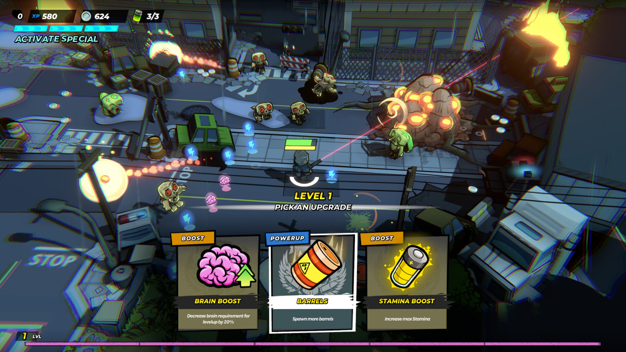 Screenshot #3 - Bullets and Brains