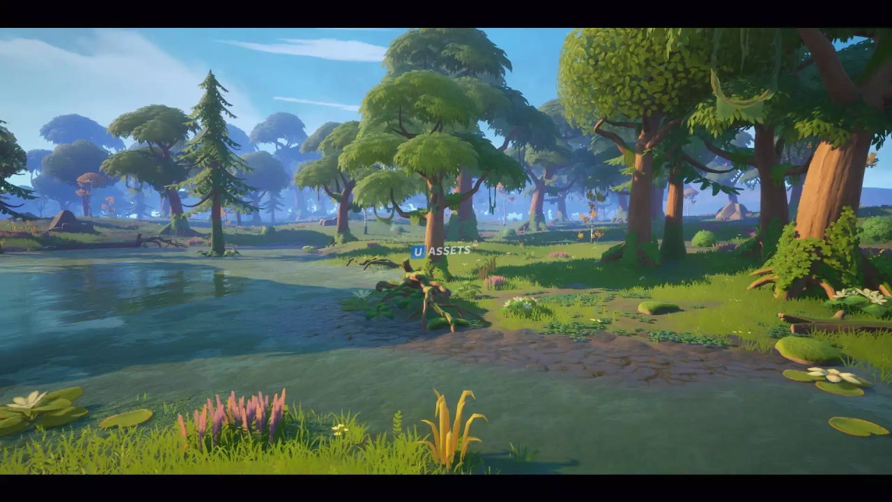 Screenshot #2 - Stylized Swamp Forest