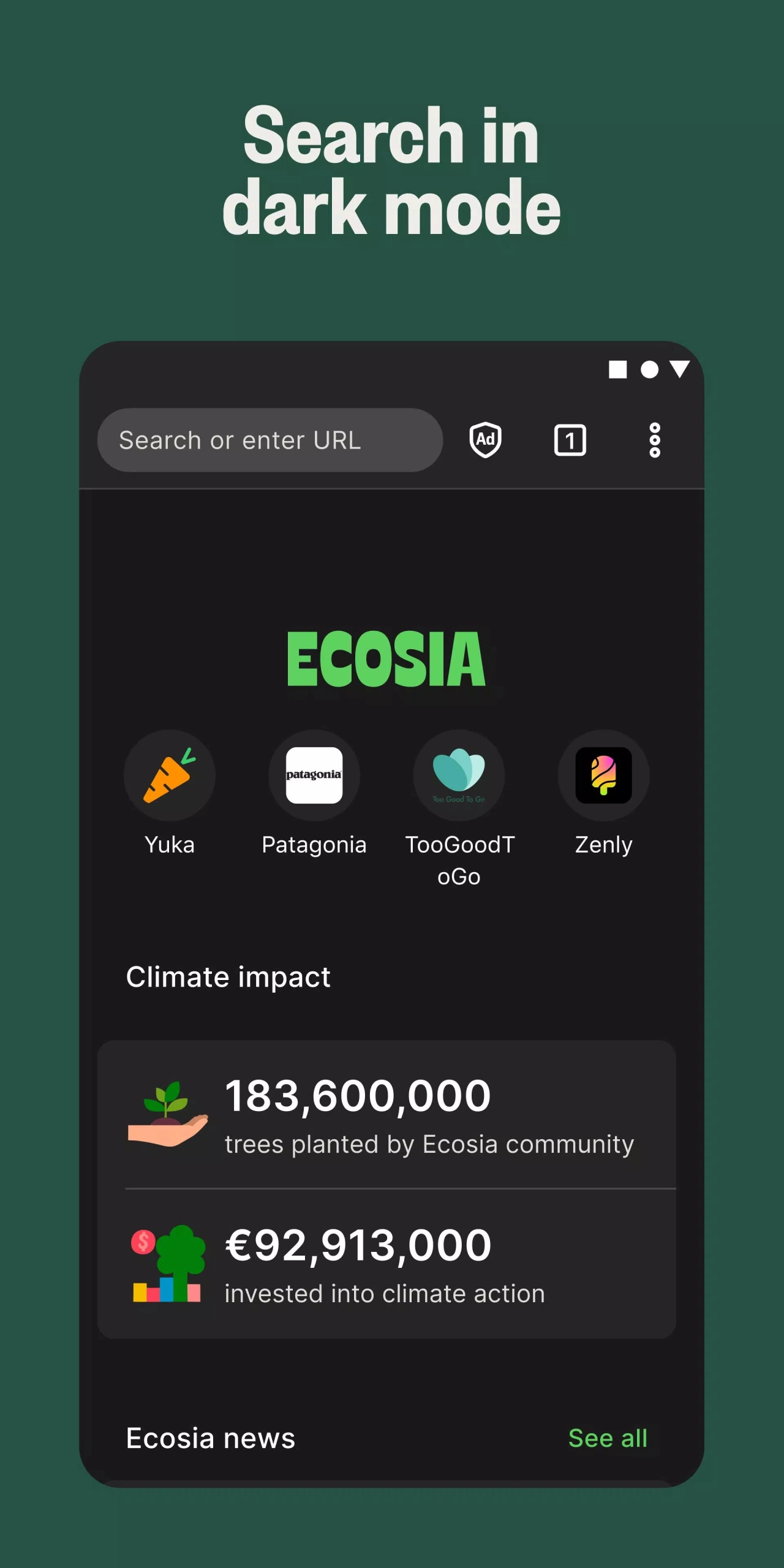 Screenshot #7 - ECOSIA 12.1.3