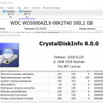 Screenshot #2 - CrystalDiskInfo