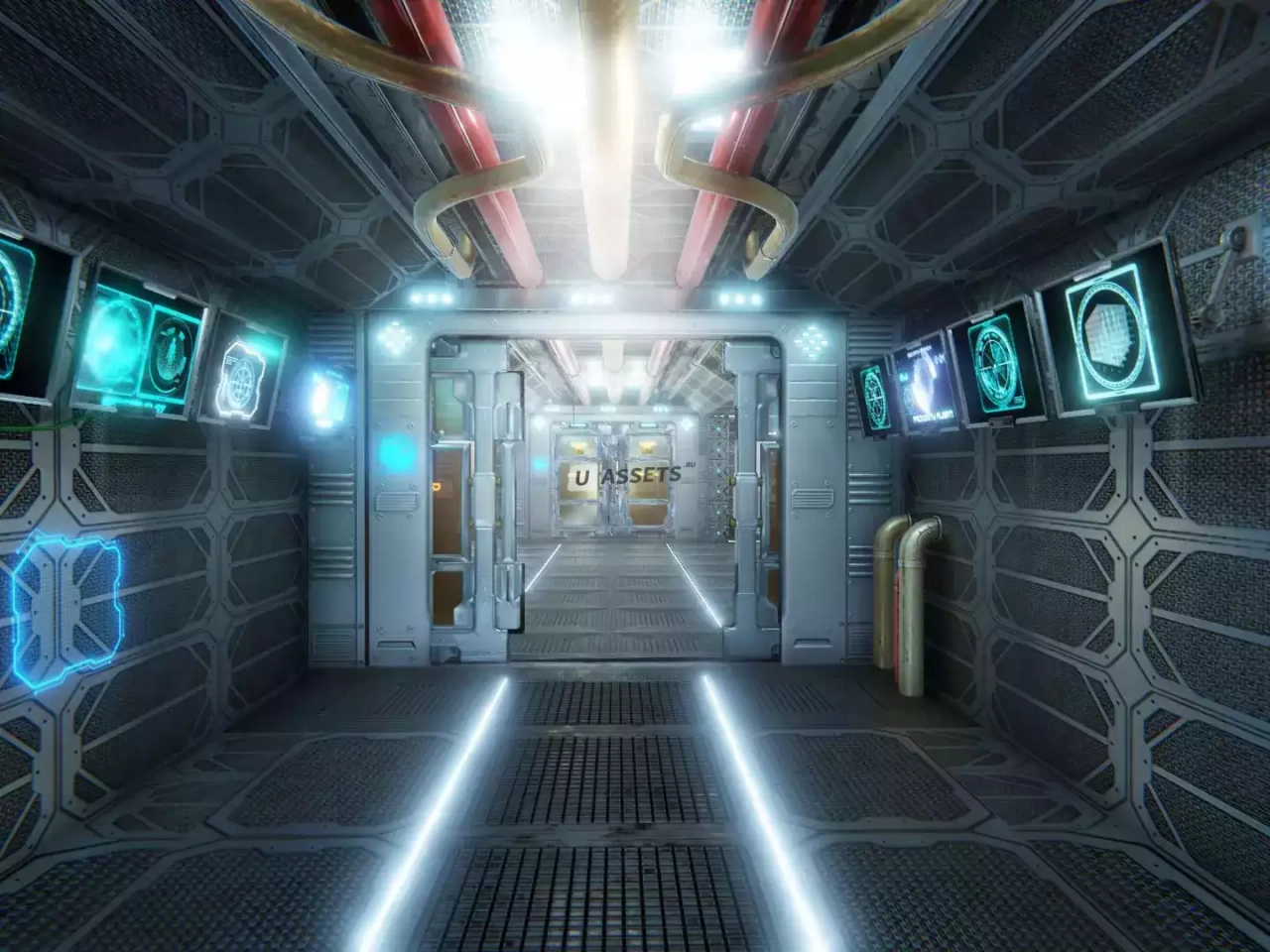 Screenshot #3 - SF Corridors-Holograms