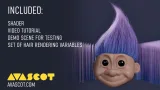 Screenshot #1 - AVASCOT Groom Shader – Hair & Fur (5.7)