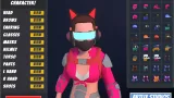 Screenshot #3 - Customizable 3D Cyberpunk Characters