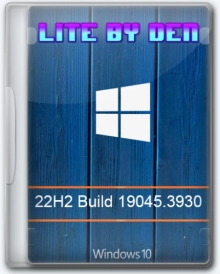 Windows 10 Русская Lite 22H2 Build 19045.3930