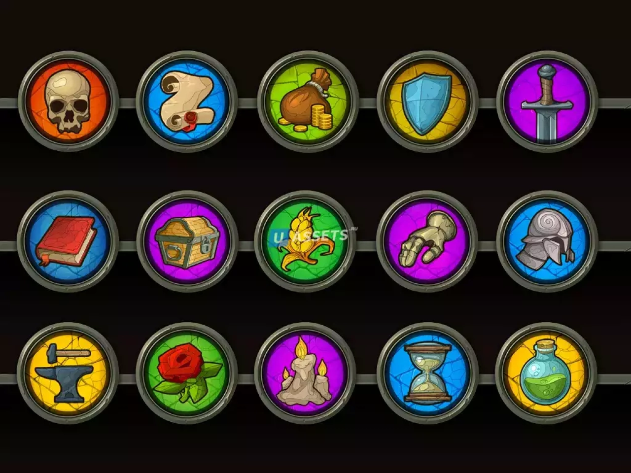 Screenshot #3 - Fantasy Buttons
