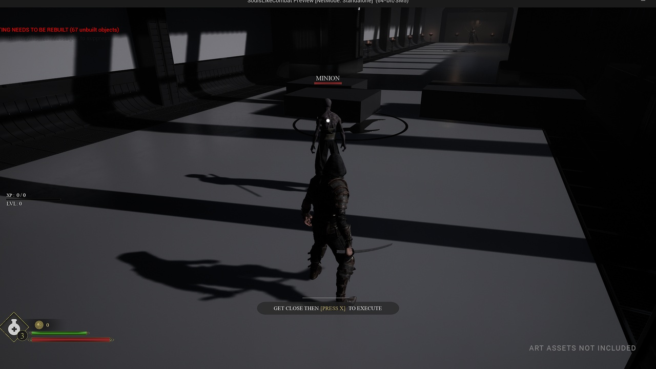 Screenshot #2 - Shadows Reckoning — продвинутая система боёв для Unreal Engine