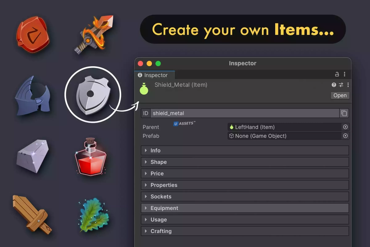 Screenshot #1 - INVENTORY 2 - Game Creator 2 | Catsoft Works
