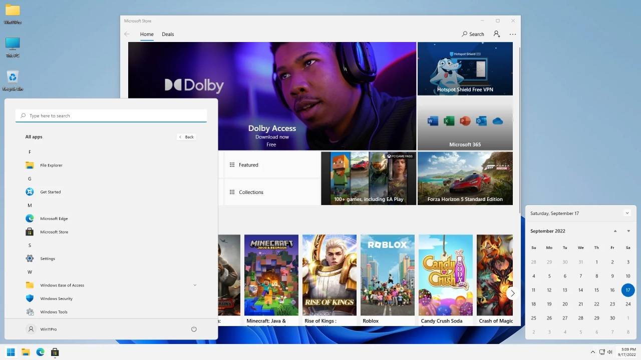 Screenshot #5 - Windows 11 Pro 21H2 22000.978 x64 by SanLex [Universal]