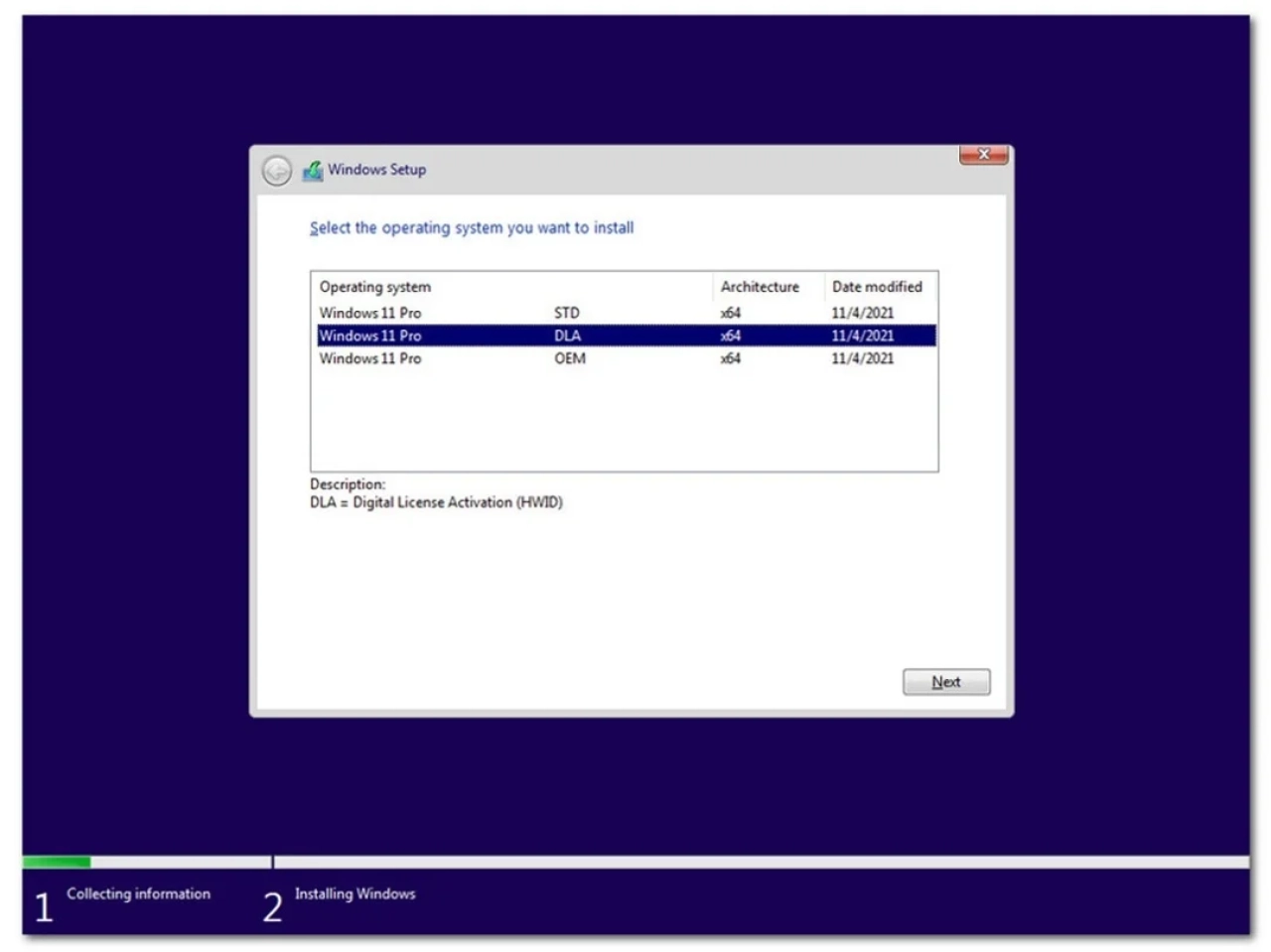 Screenshot #3 - Windows 11 Pro x64 3in1 21H2 Build 22000.708