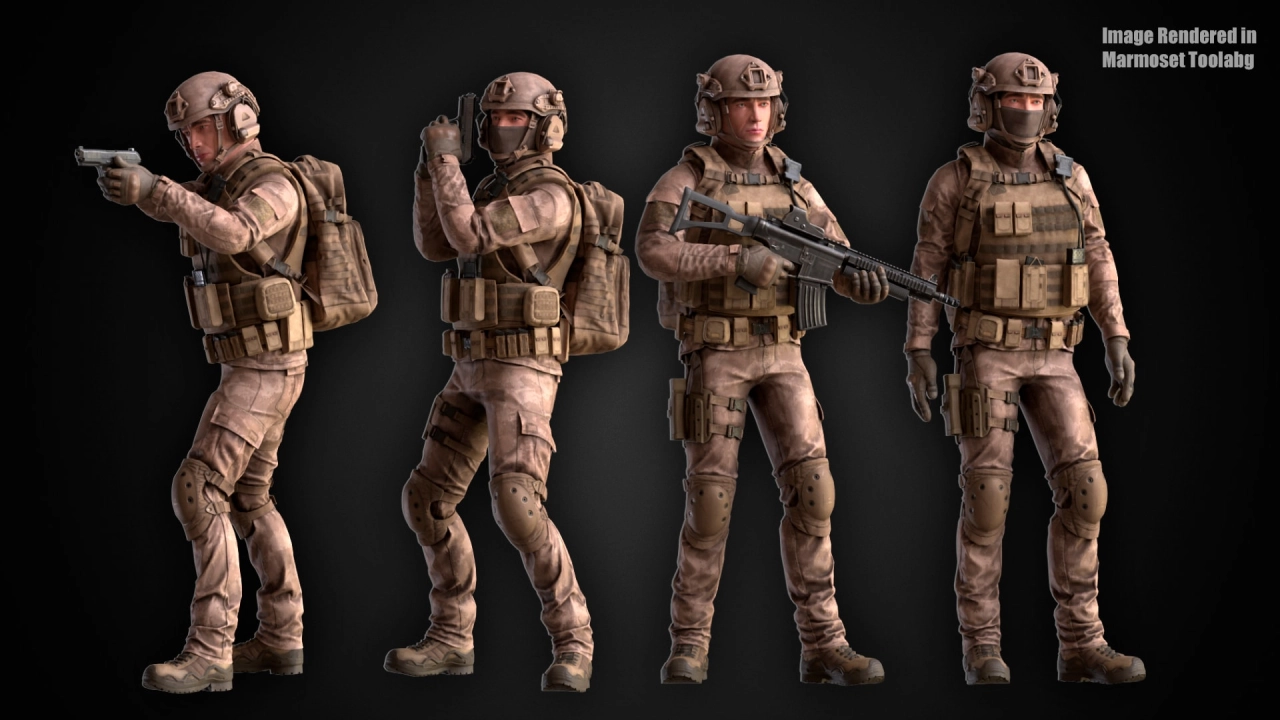 Screenshot #2 - Military Soldier Mega Bundle UE5