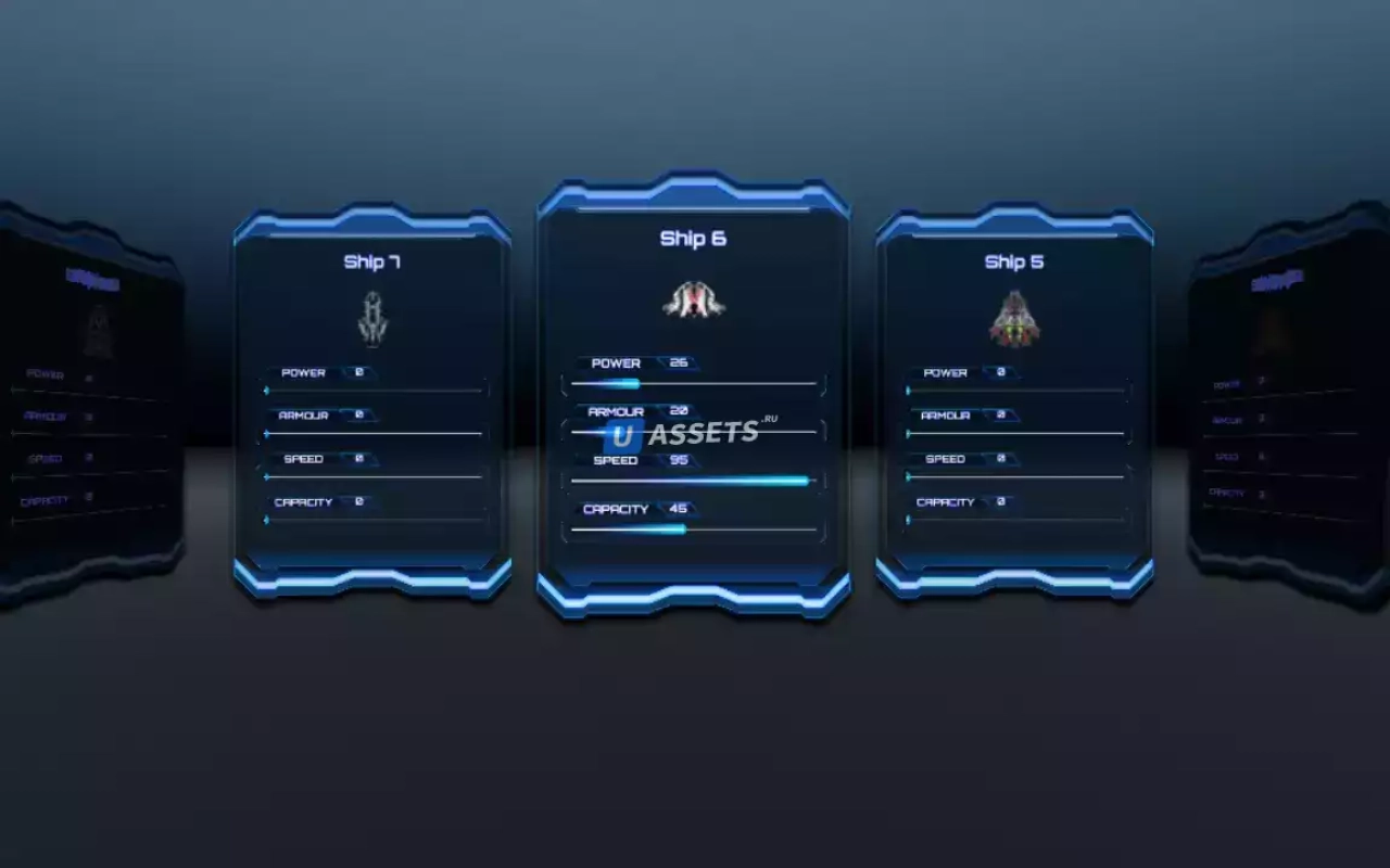 Screenshot #1 - Character Select Carousel (uGUI)