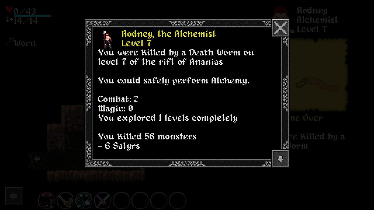 Screenshot #7 - Ananias Roguelike