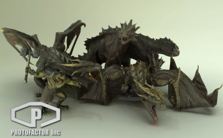 FANTASY LIZARDS PACK