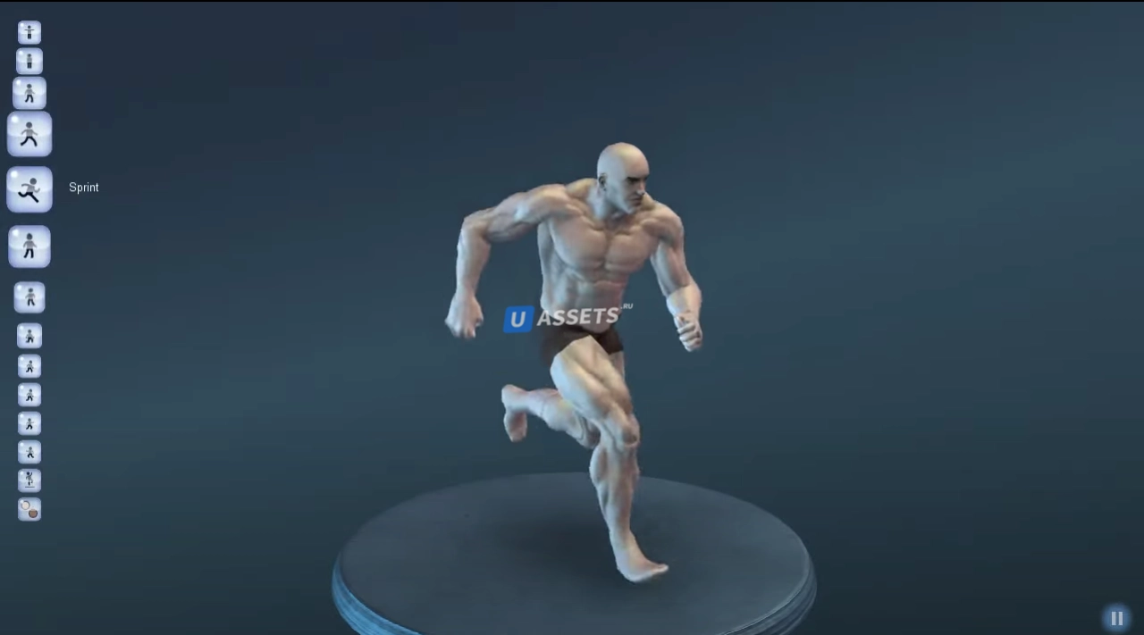 Screenshot #3 - Base Male (Muscular)