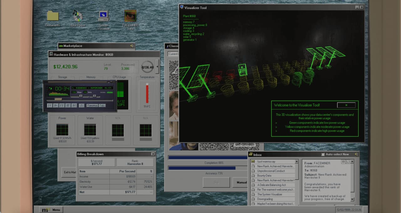 Screenshot #4 - FACEMINER