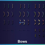 Screenshot #1 - Stylized Bows Crossbows - RPG Weapons
