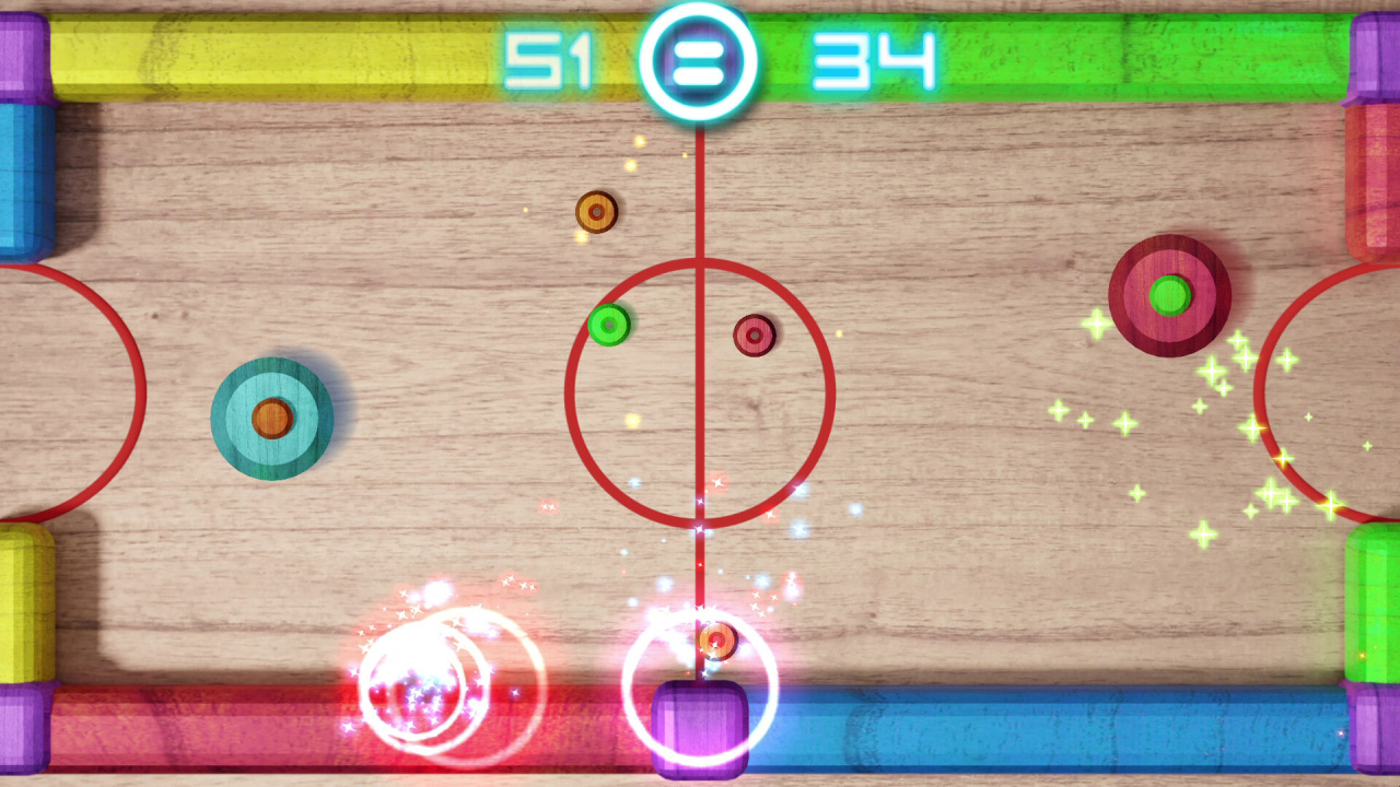 Screenshot #4 - Glow Hockey