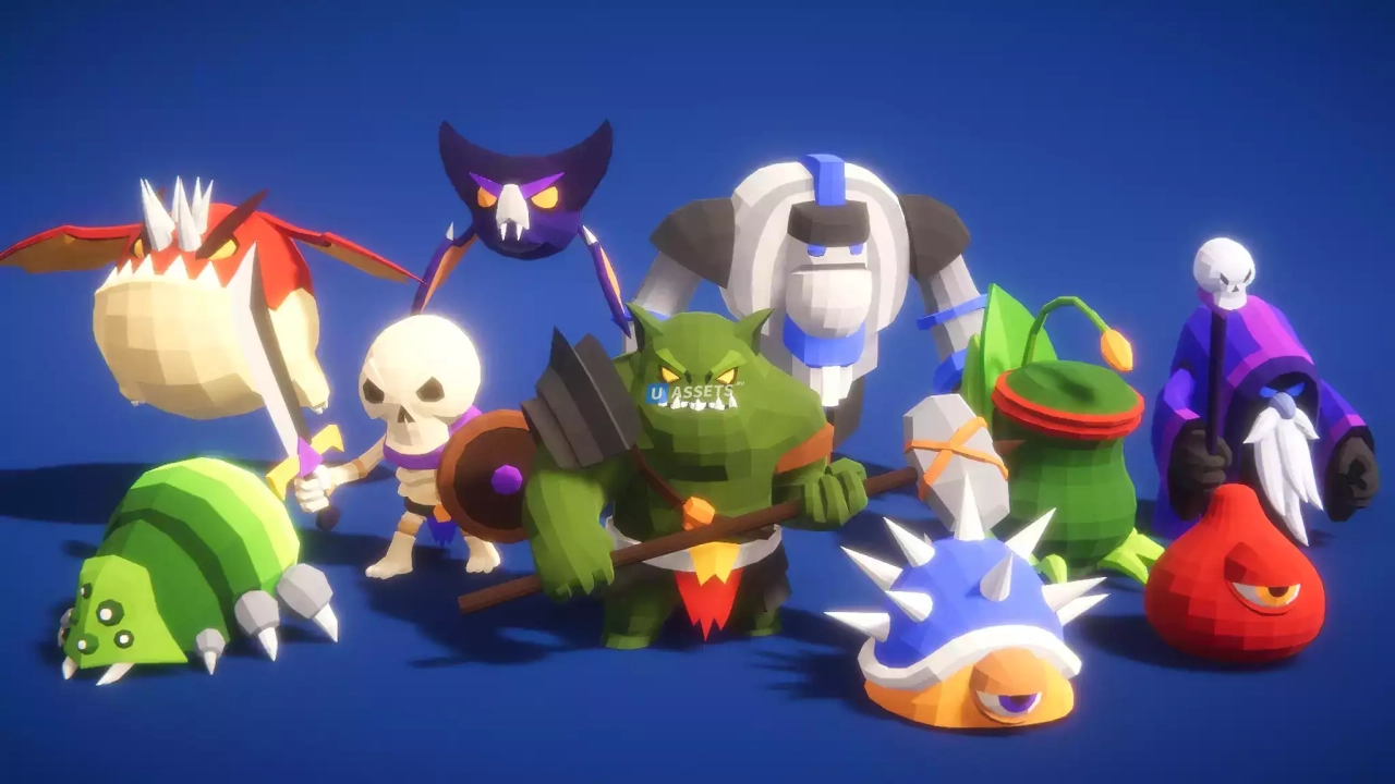 Screenshot #1 - RPG Monster Wave Polyart