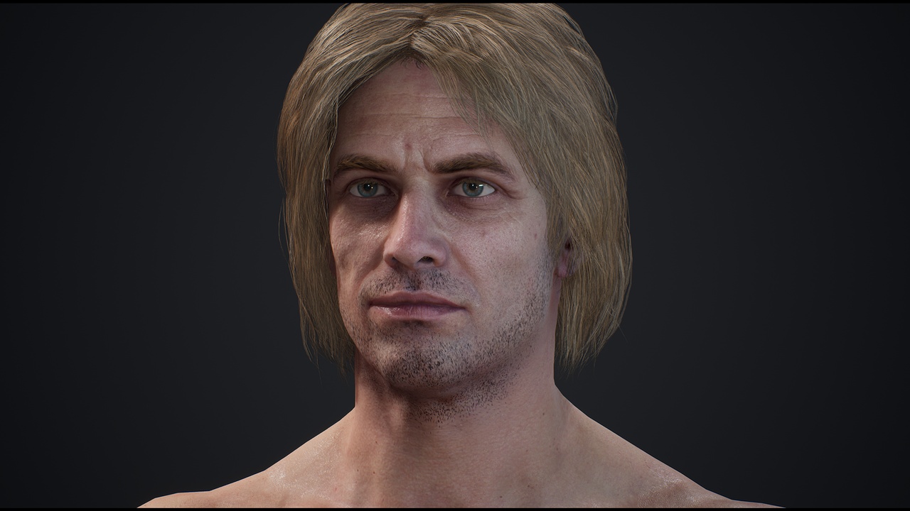 Screenshot #2 - Character Customization: Male (UE 5.7)