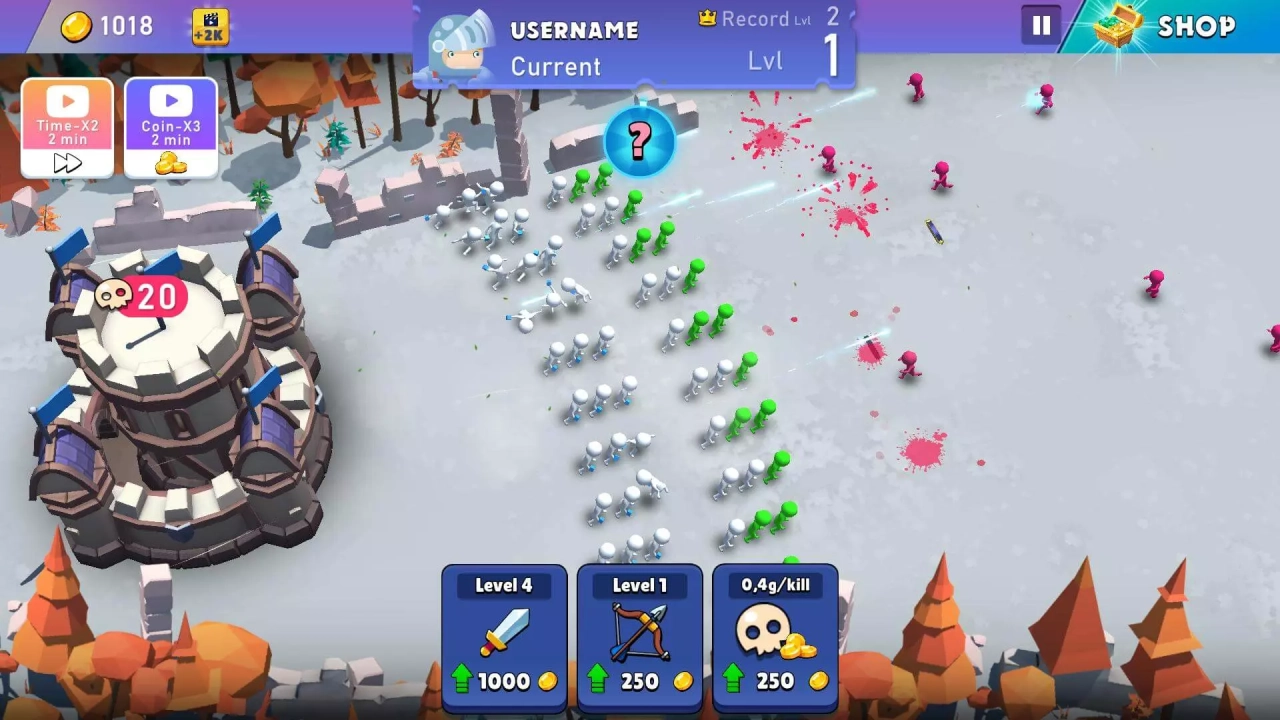 Screenshot #1 - Stick Guys Defense