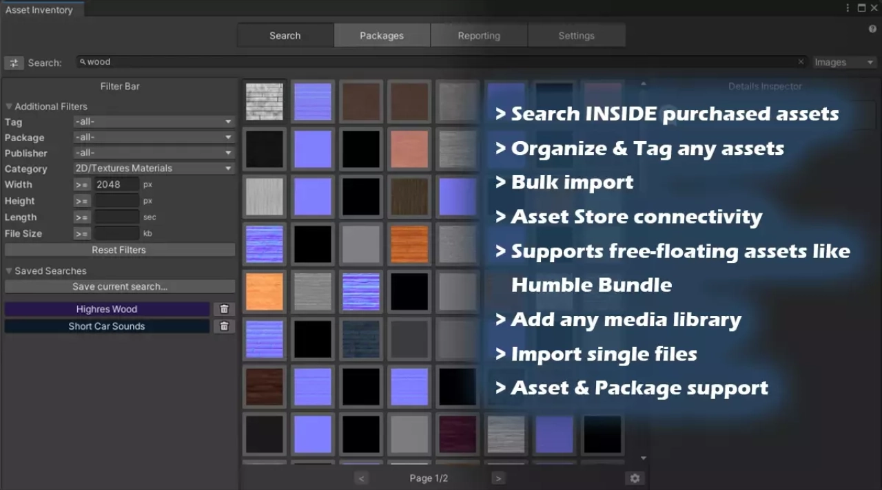 Screenshot #1 - Asset Inventory