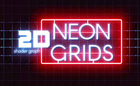 2D Neon Grids
