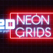 2D Neon Grids