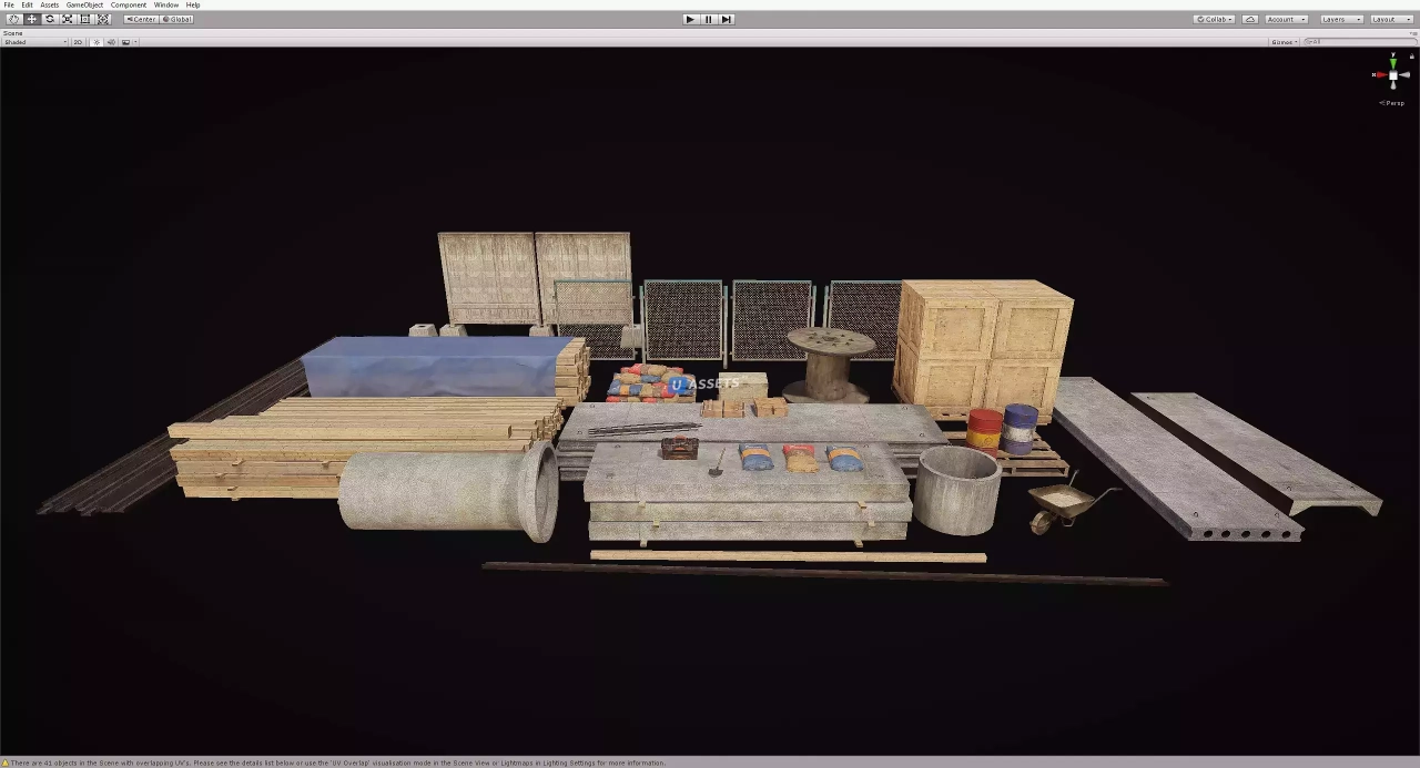 Screenshot #1 - Realistic Construction Props Pack