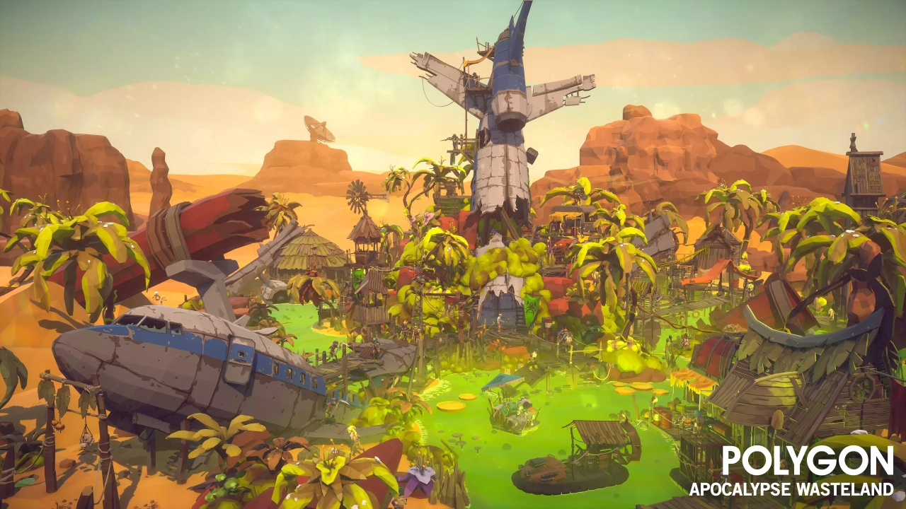 Screenshot #3 - Apocalypse Wasteland - Synty POLYGON