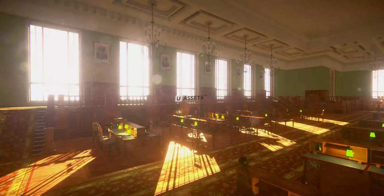 Screenshot #3 - Modular Library Reading Room