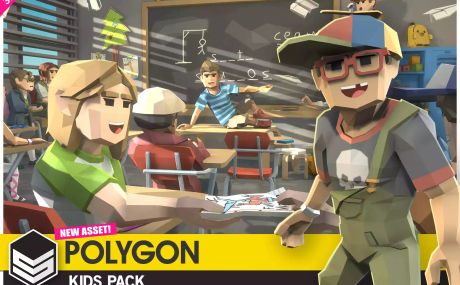 POLYGON Kids - Low Poly 3D Art by Synty