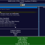 Screenshot #2 - Эмулятор игровых автоматов MAME v0.263