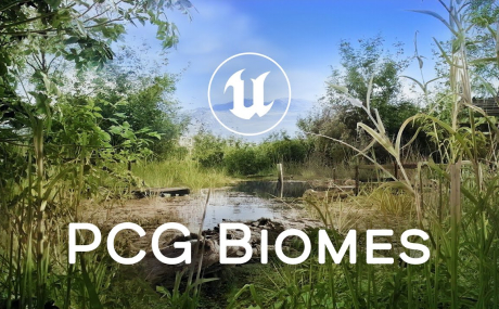 PCG Biome: Forest Poplar (Interactive Foliage, Trees, Wind System, Nature)