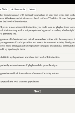 Screenshot #1 - Werewolf: The Apocalypse - The Book of Hungry Names