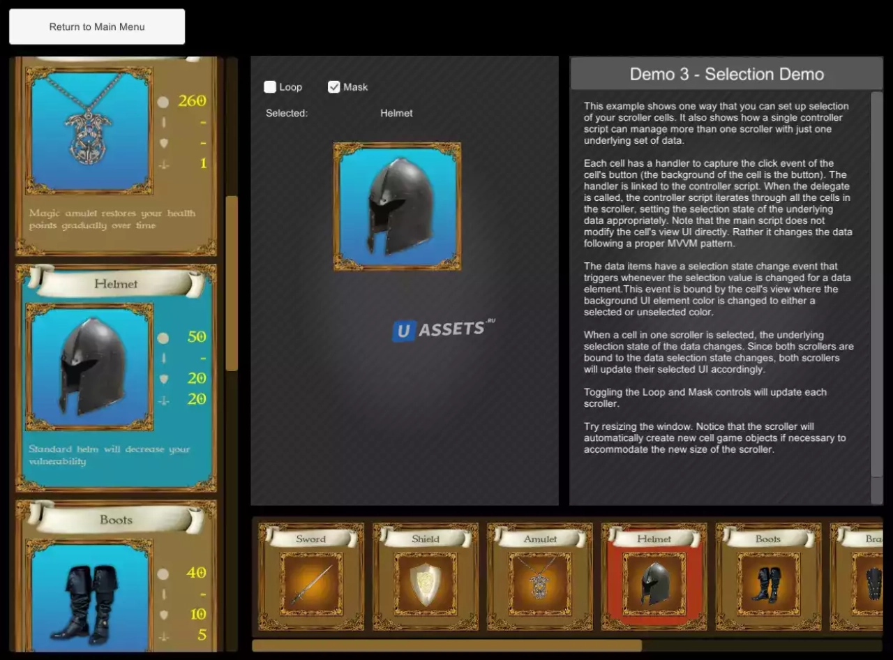 Screenshot #3 - EnhancedScroller