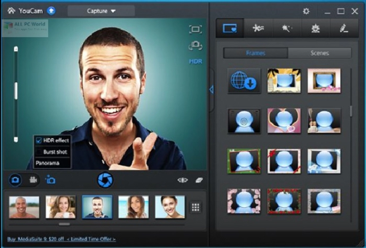 Screenshot #3 - CyberLink YouCam Deluxe 10.1.4203.0