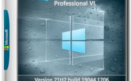 Windows 10 Pro VL x64 21Н2 (build 19044.1706) by ivandubskoj 16.05.2022